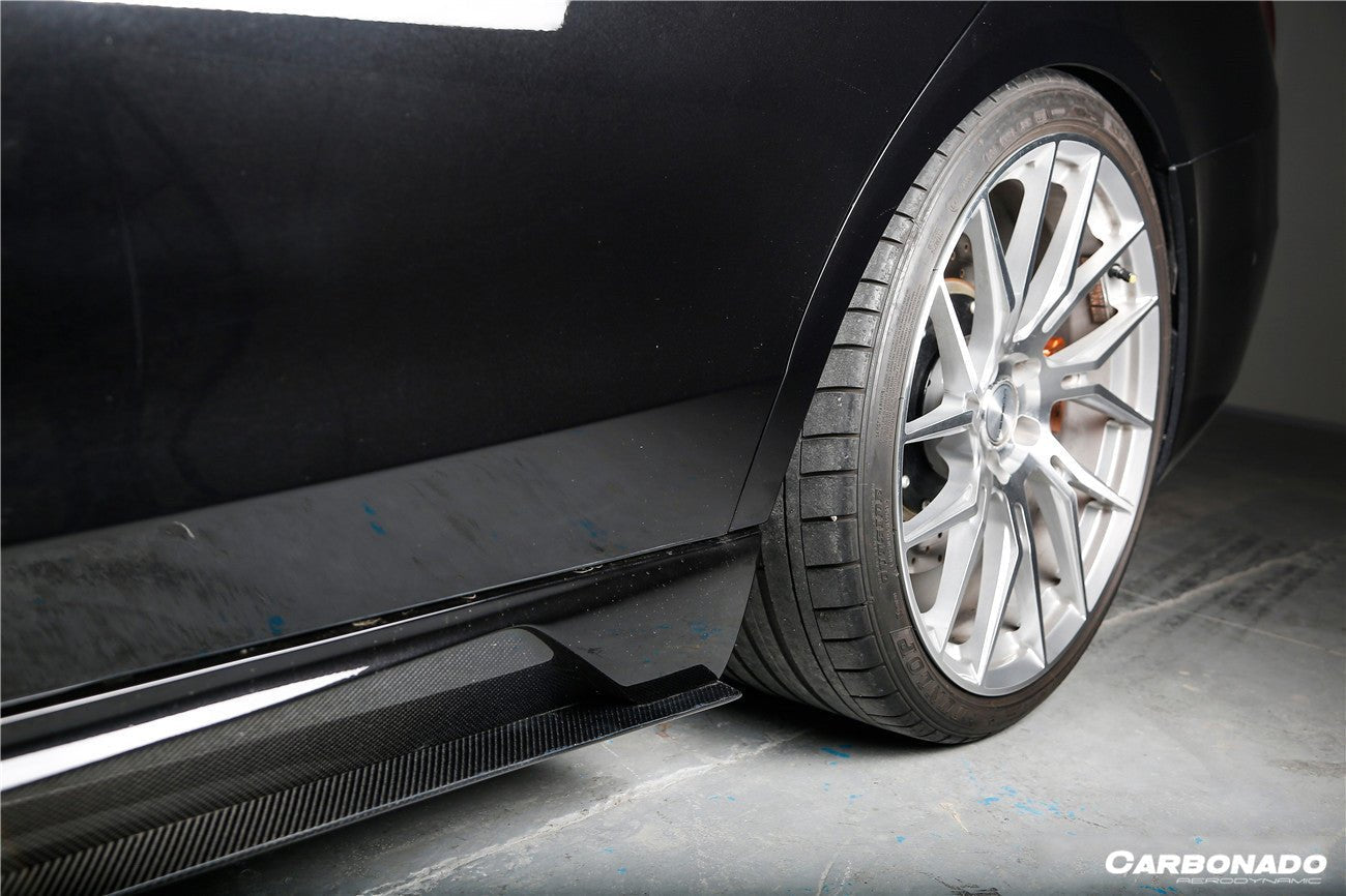 2017 - 2020 Mercedes Benz S63 W222 Sedan MSY Style Side Skirts